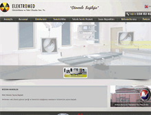 Tablet Screenshot of elektromedtibbi.com